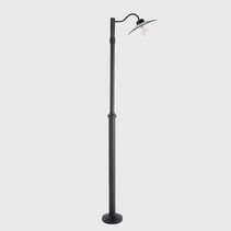 Karlstad 1 Light Post Light Black - NLYS.2033B