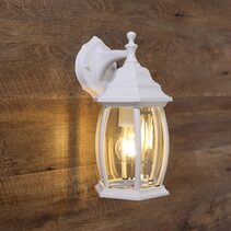Highgate Down Traditional Outdoor Wall Light White - OL7661WH
