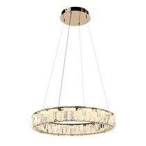 Rias 1 Tier 40W Dimmable LED Pendant Gold / Tri-Colour - RIAS PE1T-GD3C