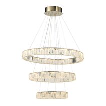 Rias 3 Tier 150W Dimmable LED Pendant Gold / Tri-Colour - RIAS PE3T-GD3C