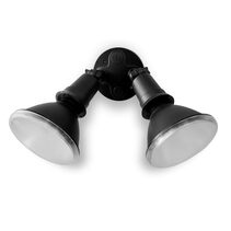 Bat PAR38 Twin 15W LED Security Flood Black / Daylight - AT9140/2LT