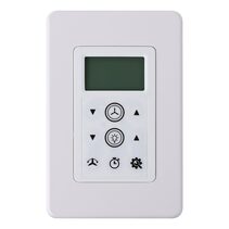 DC Fan Wall Control White - 206222