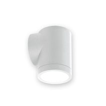 Samba 5W LED Fixed Polycarbonate Coastal Wall Pillar Light White / Tri-Colour - AT5011/WHT/TRI
