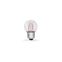 Shatterproof Fancy Round LED 1W E27 Non-Dimmable / Extra Warm White - F127-G45-C-22K