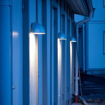 Paris Wall Light Small Galvanized Steel - NLYS.160GA