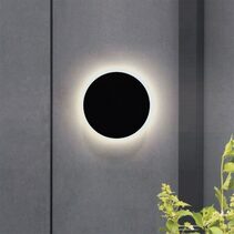 Shadow 12W LED Outdoor Wall Light Black / Tri-Colour - SHADOWTRI1