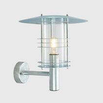 Stockholm Arm Wall Light Large Galvanized Steel - NLYS.286GA