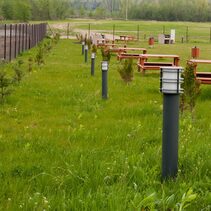 Stockholm Large Bollard Black - NLYS.288B