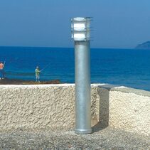 Stockholm Large Bollard Galvanized Steel - NLYS.288GA