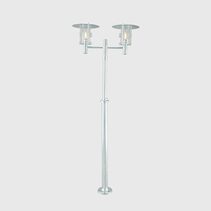 Stockholm Double Pole Light Galvanized Steel - NLYS.283GA