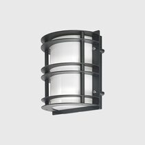 Stockholm Flush Wall Light Black / Frosted - NLYS.220B