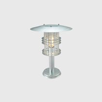 Stockholm Medium Pillar Light Galvanized Steel - NLYS.287GA