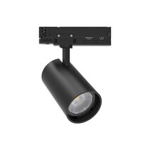 Three Circuit 40W Dimmable LED Track Light Black / Tri-Colour - TH41-BKTC40C023P