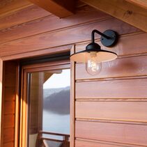 Vansbro Wall Light Black - NLYS.1920B