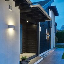 Vasa Up / Down Wall Light Aluminium - NLYS.120AL