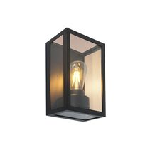 Outdoor 1 Light Wall Light Black - WL31031-BKE27