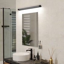 Gemiliana 780mm LED Vanity Light Black / Tri-Colour - 206381