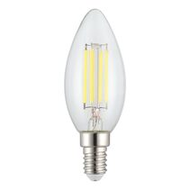 Filament Clear Candle LED 4W E14 Dimmable / Warm White - 206434