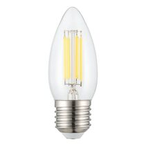 Filament Clear Candle LED 4W E27 Dimmable / Daylight - 206444