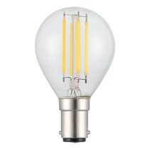 Filament Clear Fancy Round LED 4W B15 Dimmable / Daylight - 206463
