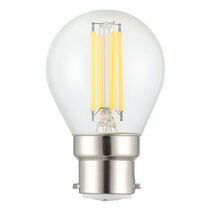 Filament Clear Fancy Round LED 4W B22 Dimmable / Daylight - 206464