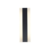 Banda 9W 300mm Outdoor LED Wall Light Black / Tri-Colour - BANDA1