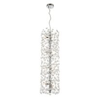 Lerida 12 Light Vertical Pendant Chrome - LERIDA PE12V-CH