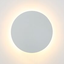 Dot.25 14W LED Dimmable Wall Light White / Tri-Colour - OL53201/25WH