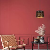 Penshade Laser Cut With Floral Pattern Pendant Black - PENSHADE1