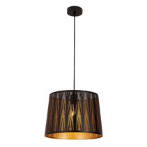 Penshade Laser Cut With Vector Pattern Pendant Black - PENSHADE11