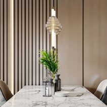 Wand 5W LED Spinning Top Pendant Light Amber / Tri-Colour - WAND1