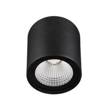 Anka 9W IP65 Surface Mounted LED Downlight Black / Tri-Colour - 22551/06