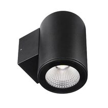 Anka 9W IP65 LED Wall Light Black / Tri-Colour - 22553/06