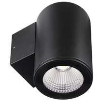 Anka Plus 12W IP65 LED Wall Light Black / Tri-Colour - 22559/06