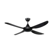 Vector 56" DC Ceiling Fan Matt Black - 22691/06