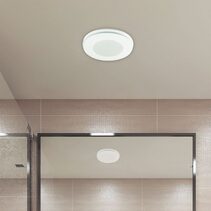 Blizzard 270mm DC Exhaust Fan With Light White / Tri-Colour - 22773/05