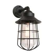 Lincoln Outdoor Wall Light Black - LINC1EBLK