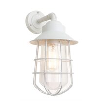 Lincoln Outdoor Wall Light White - LINC1EWHT