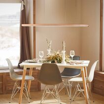 Freya 22W LED Pendant Light Small Natural / Tri-Colour - LL002PL152S