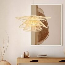 Talia Rattan Pendant Light - LL002PL168