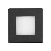 Aspen 3W LED Recessed Wall Light Matt Black / Tri-Colour - MLXA3453M