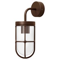 Bronte Exterior Wall Light Rustic Bronze - MLXBE27R