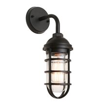 Newport Outdoor Wall Light Black - NEWP1EBLK
