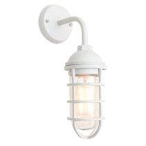 Newport Outdoor Wall Light White - NEWP1EWHT