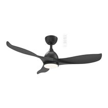 Scorpion 42" DC Smart Ceiling Fan With WIFI Remote Control + LED Light Matt Black - MSDC1033M