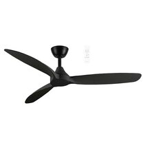 Seaforth 52" DC Smart Ceiling Fan With WIFI Remote Control Matt Black - MDCS133M
