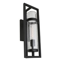 Toulon Outdoor Wall Light Black - TOUL1EBLK