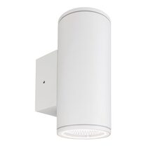 Anka Plus 2 x 12W IP65 LED Up & Down Wall Light White / Tri-Colour - 22561/05