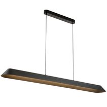 Corsa 40W LED Dimmable Pendant Black / Tri-Colour - CORSA PE150-BK