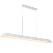 Corsa 40W LED Dimmable Pendant White / Tri-Colour - CORSA PE150-WH